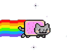 pixel rainbow