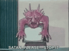 Satan Stop GIF - Satan Stop GIFs