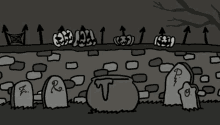 halloween dance happy graveyard ghost