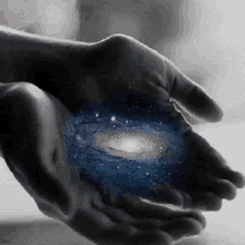 space universe in my hands space dust galaxy