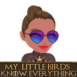 My Little Birds Know Everything Sticker - My Little Birds Know Everything Birdman Stickers