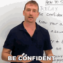 Be Confident Learn English With Adam GIF - Be Confident Learn English With Adam Adam GIFs