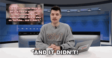 And It Didnt Benedict Townsend GIF - And It Didnt Benedict Townsend Youtuber News GIFs