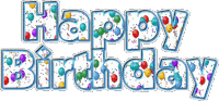 Happy Birthday Celebration Sticker - Happy Birthday Celebration Balloons Stickers