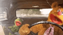 Muppets Driving GIF - Muppets Driving Friends GIFs