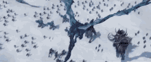 Norsca Army Warhammer Total War GIF - Norsca Army Warhammer Total War Monster Army GIFs
