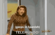 Gasps In Spanish Telenovela GIF - Gasps In Spanish Telenovela Shocked GIFs