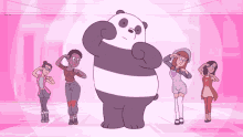 Dance Panda Bear GIF - Dance Panda Bear We Bare Bears GIFs