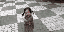 Cute Asian Girl Spinning Around Spinning Spinning GIF - Spin Cute Asian Baby Asian Baby GIFs