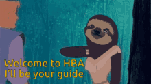 Sloth Welcome GIF - Sloth Welcome Guide GIFs