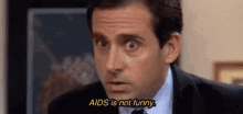 aids is not funny the office herpes michael scott
