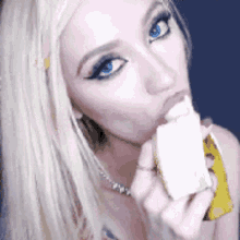 Rina Eat GIF - Rina Eat Banana GIFs