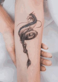 Elliered Dragon GIF - Elliered Dragon Tattoo GIFs