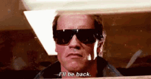 terminator ill back arnold swarzenegger shades return terminator ill back arnold swarzenegger shades return