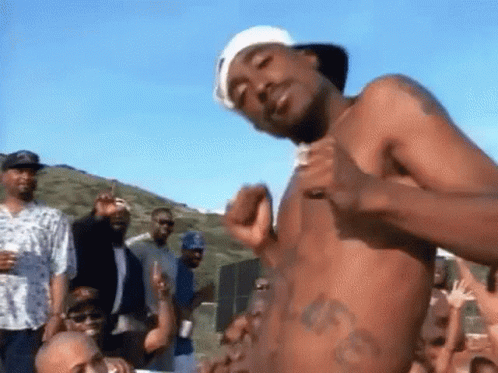 Gangster Tupac GIF - Gangster Tupac Dancing GIFs