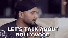 Lets Talk About Bollywood Bhajji GIF - Lets Talk About Bollywood Bhajji Harbhajan Singh GIFs