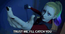 Trust Me Ill Catch You Layla Gray GIF - Trust Me Ill Catch You Layla Gray Camille Ramsey GIFs