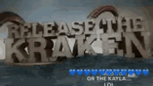 Release The Kraken Beast GIF - Release The Kraken Beast Sea GIFs