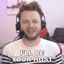 Ill Be Your Host Ryan Bailey GIF - Ill Be Your Host Ryan Bailey Aggro GIFs