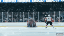 walrus goalie hockey cant get through