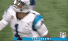 Cam Newton Carolina Panthers GIF - Cam Newton Carolina Panthers Touchdown GIFs