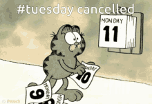 Tuesday Garfield GIF - Tuesday Garfield GIFs