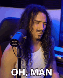 Oh Man Anthony Vincent GIF - Oh Man Anthony Vincent Ten Second Songs GIFs