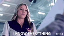 I Know Everything Grace Van Dien GIF - I Know Everything Grace Van Dien Brooke Osmond GIFs