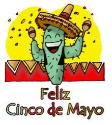 Cinco De Mayo Feliz GIF - Cinco De Mayo Feliz Cactus GIFs