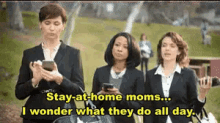 stay at home mom what do they do all day mani pedi