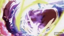 Goku Jiren GIF - Goku Jiren Ultra Instinct Punch GIFs