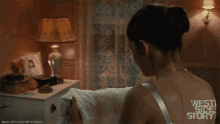 Trying Out A Dress María Vasquez GIF - Trying Out A Dress María Vasquez Rachel Zegler GIFs