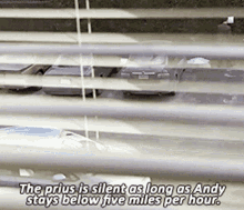 The Prius Is Silent Andy Stays GIF - The Prius Is Silent Andy Stays Fiver Miles Per Hour GIFs