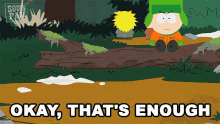 Okay Thats Enough Kyle Broflovski GIF - Okay Thats Enough Kyle Broflovski South Park GIFs