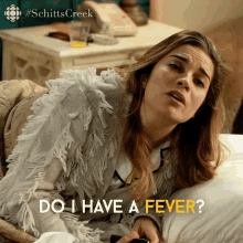 Do I Have A Fever Alexis GIF - Do I Have A Fever Alexis Alexis Rose GIFs
