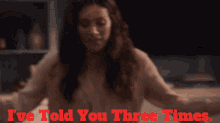 Station19 Carina Deluca GIF - Station19 Carina Deluca Ive Told You Three Times GIFs