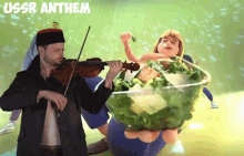 ussr anthem rob landes playing violin violin musician