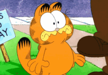 garfield wtf confused