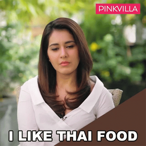 I Like Thai Food Raashi Khanna GIF - I Like Thai Food Raashi Khanna Pinkvilla GIFs