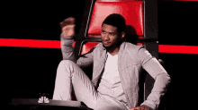 the voice the voice gifs usher salute yes the voice the voice gifs usher salute yes