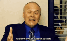 Creed Bratton The Office GIF - Creed Bratton The Office Dgaf GIFs