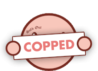Bulletz Copped Sticker - Bulletz Copped Easycop Stickers