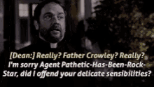 Father Crowley GIF - Father Crowley Spn GIFs