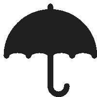Umbrella Sticker - Umbrella Stickers