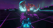 outrun retro nuke zone blue wizard tank outrun retro nuke zone blue wizard tank