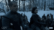 Missandei And Grey Worm Horse Ride GIF - Missandei And Grey Worm Horse Ride Marching GIFs