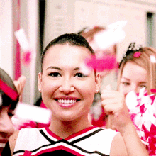 Glee Santana Lopez GIF - Glee Santana Lopez Thumbs Up GIFs