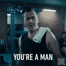 Youre A Man Saturday Night Live GIF - Youre A Man Saturday Night Live Youre A Real Man GIFs
