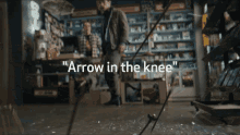 Arrow To The Knee G2a GIF - Arrow To The Knee Arrow Knee GIFs