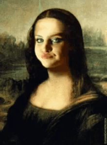 Mona Lisa GIF - Mona Lisa Derp GIFs